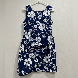 Puanani Hawaii Floral Wrap Sundress Women’s Size Small Made In Hawaii